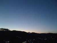 夕日